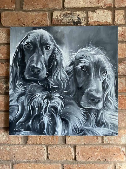 portrait of dogs